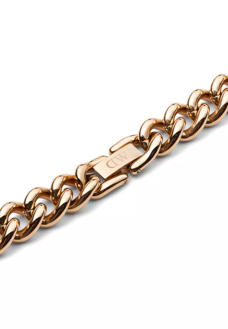Chunky Chain Necklace Rose Gold - Unisex Necklace for women and men stainless steel Necklace DW Official Authentic Original