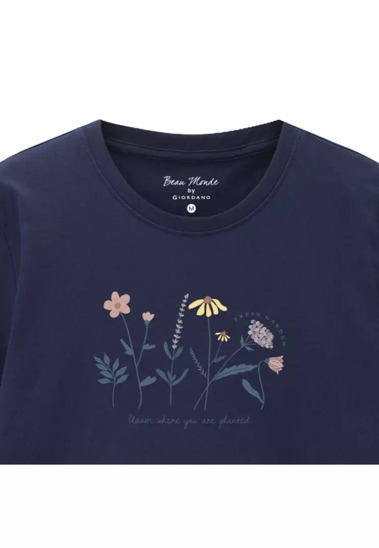 Women's Cotton Short Sleeve Print Tee 13396307