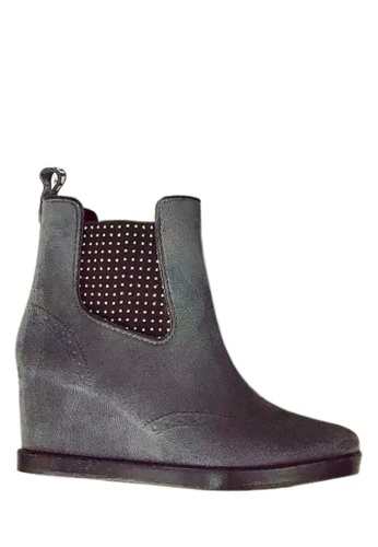 Twenty Eight Shoes grey Vintage Wedge Rain Boots VR52 9C0A3SHC529576GS_1