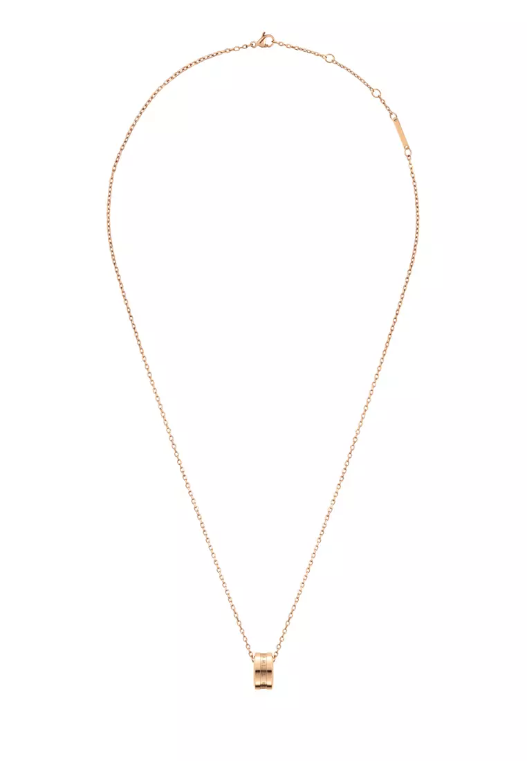 Elan Necklace Rose Gold - kalung for women and men - Jewelry collection - Unisex
