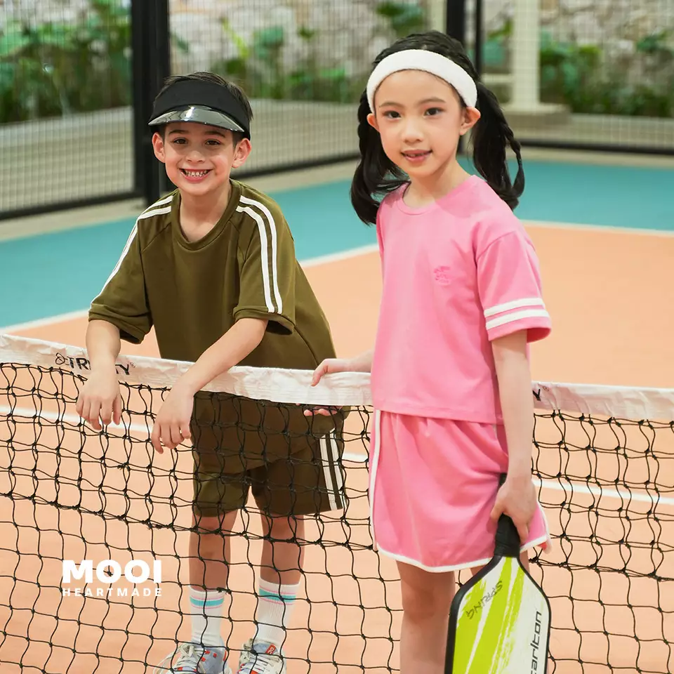 Mooi Kaos Anak Perempuan Gladys Top - Magenta