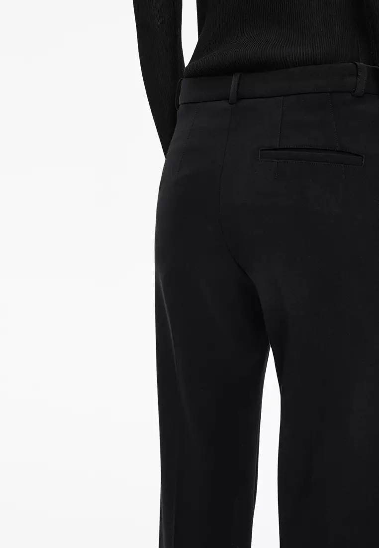 Blended Bell Bottom Pants (No Special Details)