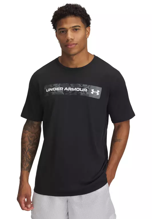 Camo Chest Stripe Short Sleeve T-Shirt