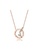 Air Jewellery gold Luxurious Sicily  Heart Necklace In Rose Gold B3E1FACD778784GS_4