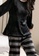 LYCKA black SWW9044a-Lady Two Piece Casual Pajamas Set (Black) F69ECAA85D3096GS_4