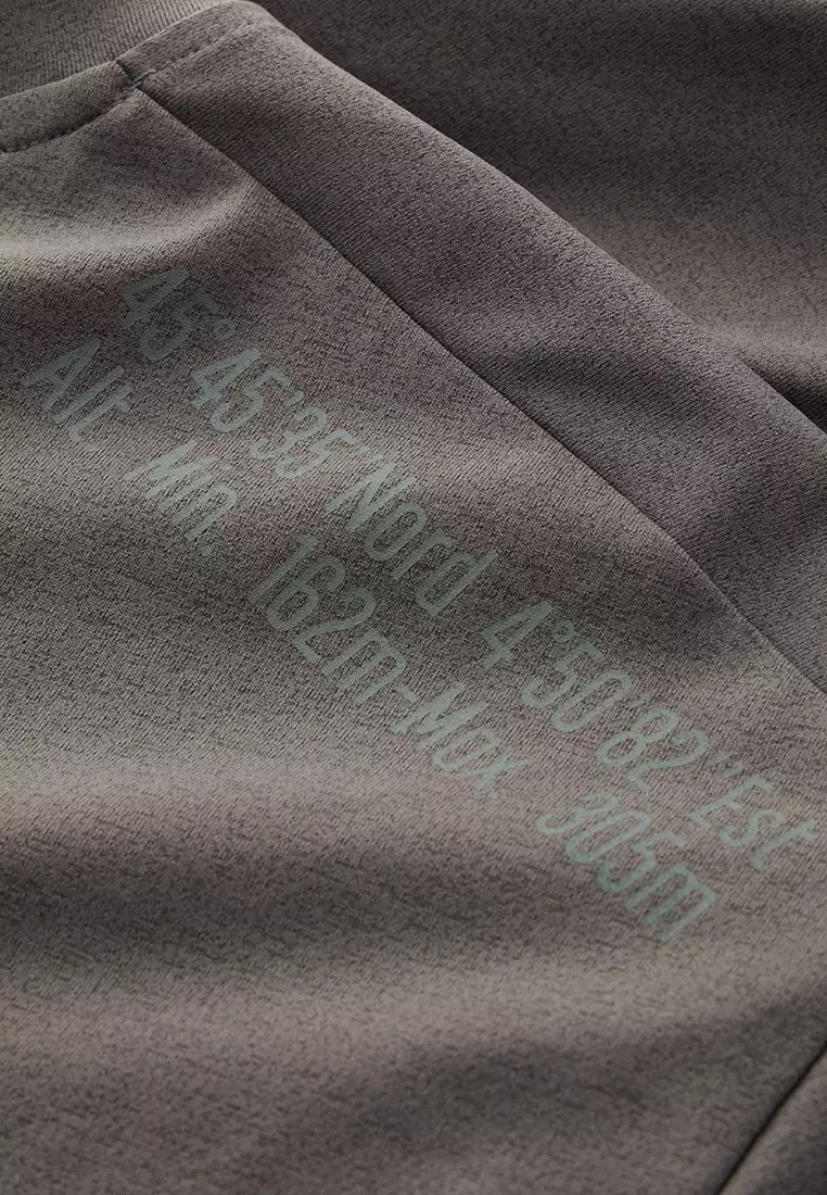 男裝 LOGO 亨利領口袋短袖T裇