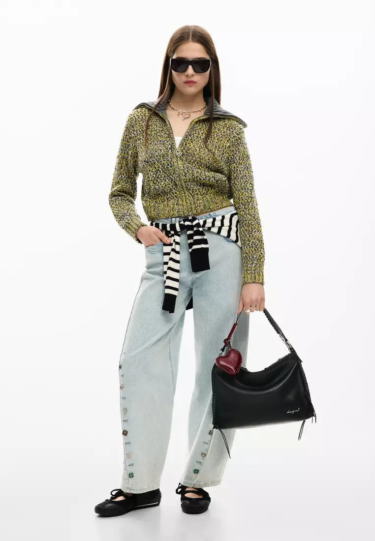 Medium bag with heart charm