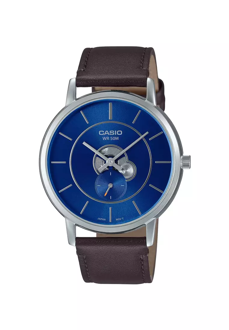 Buy CASIO Casio Men's Analog Watch MTPB130L2AV with Brown Genuine