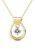 Her Jewellery gold Love Drop Pendant (Yellow Gold) - Made with premium grade crystals from Austria 9FFD3AC7CEE824GS_1