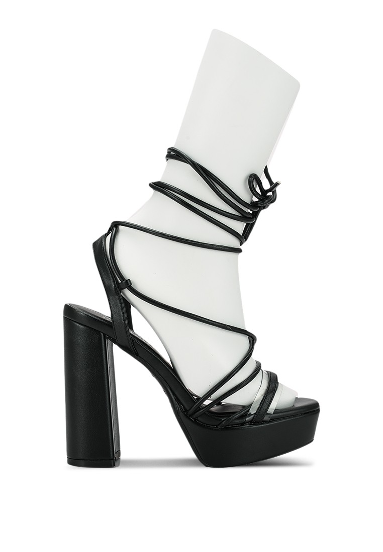 Sunshyne Strappy Ghillie Heels