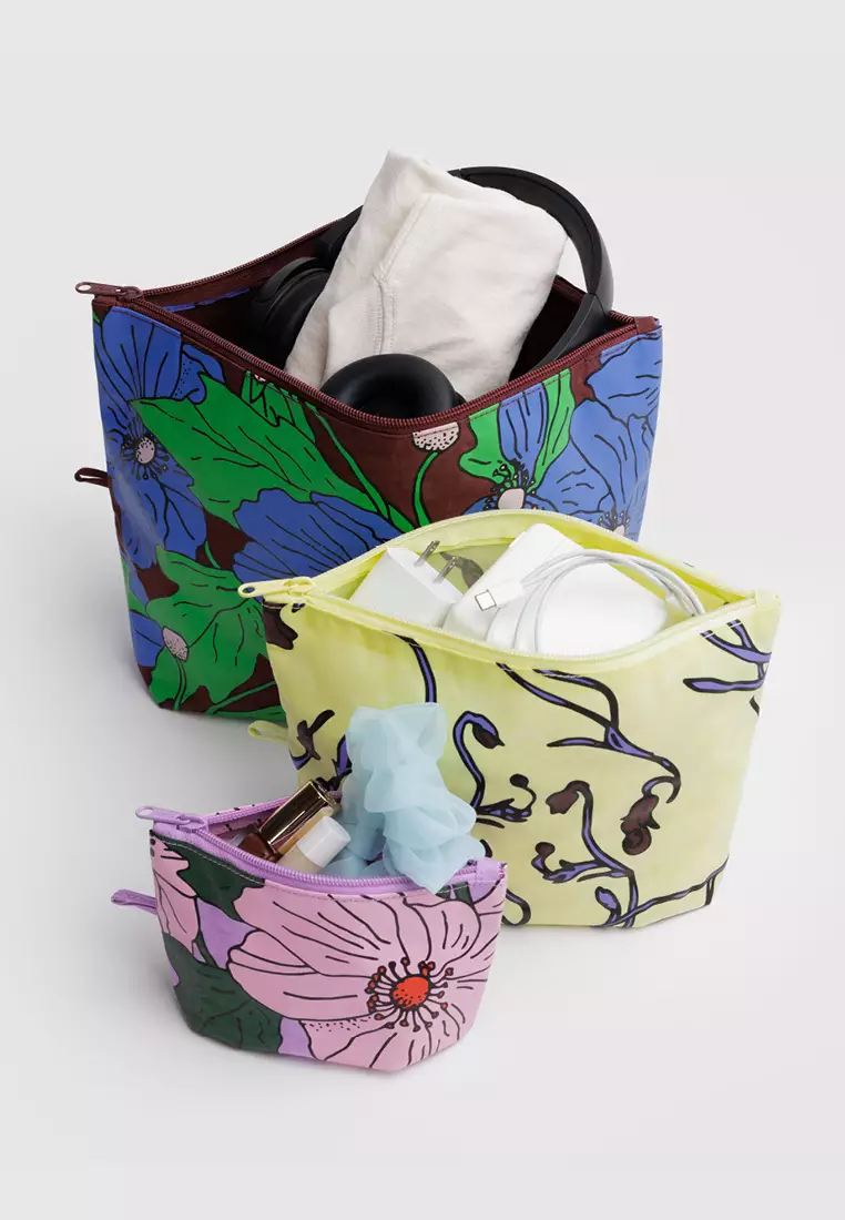 BAGGU - Go Pouch Set - Poppy Mix
