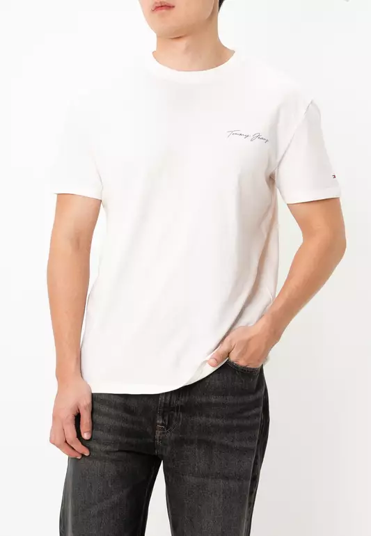 Sailing Print Back Graphic T-Shirt - Tommy Jeans