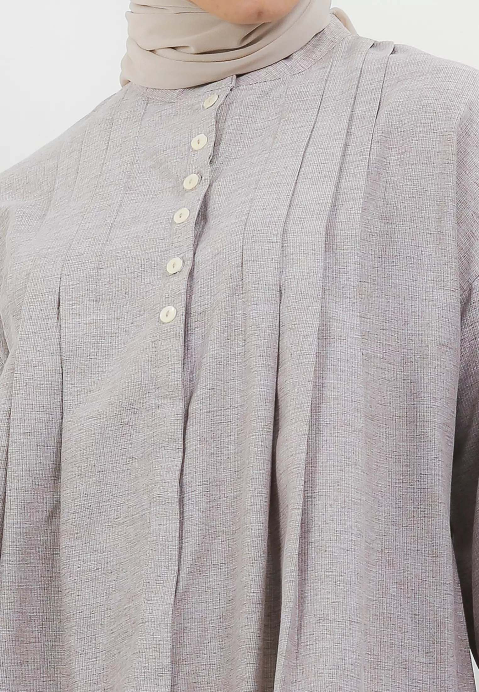 MFMW Neneng Atasan Blouse Dark Brown