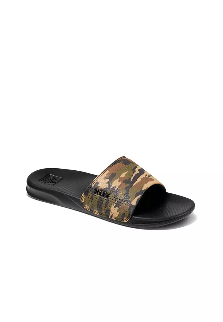 Camo hot sale slides men