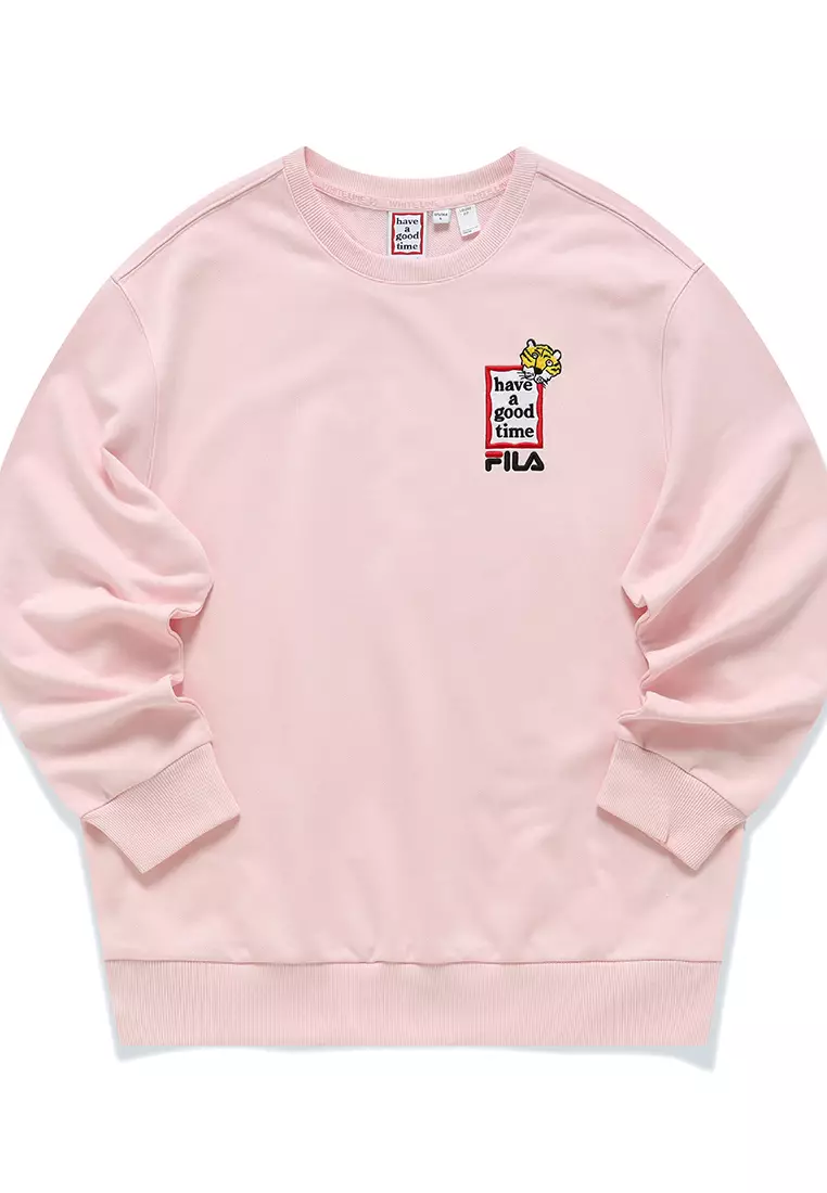 Buy FILA FILA CORE Women White Line FILA x Have A Good Time Sweat 2024  Online