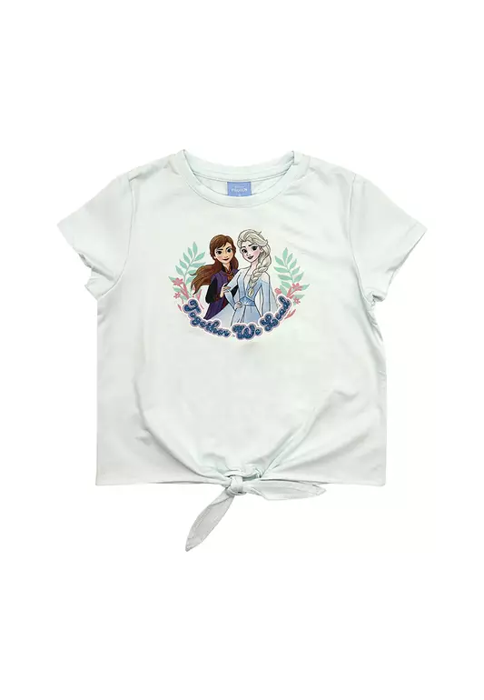 Disney Frozen Girls "Together We Lead" Graphic T-Shirt