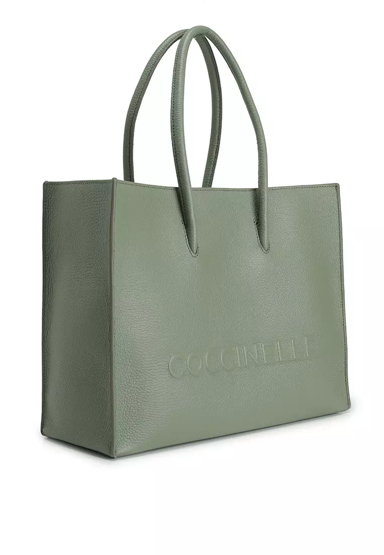 Myrtha Maxi Logo Medium Tote Bag