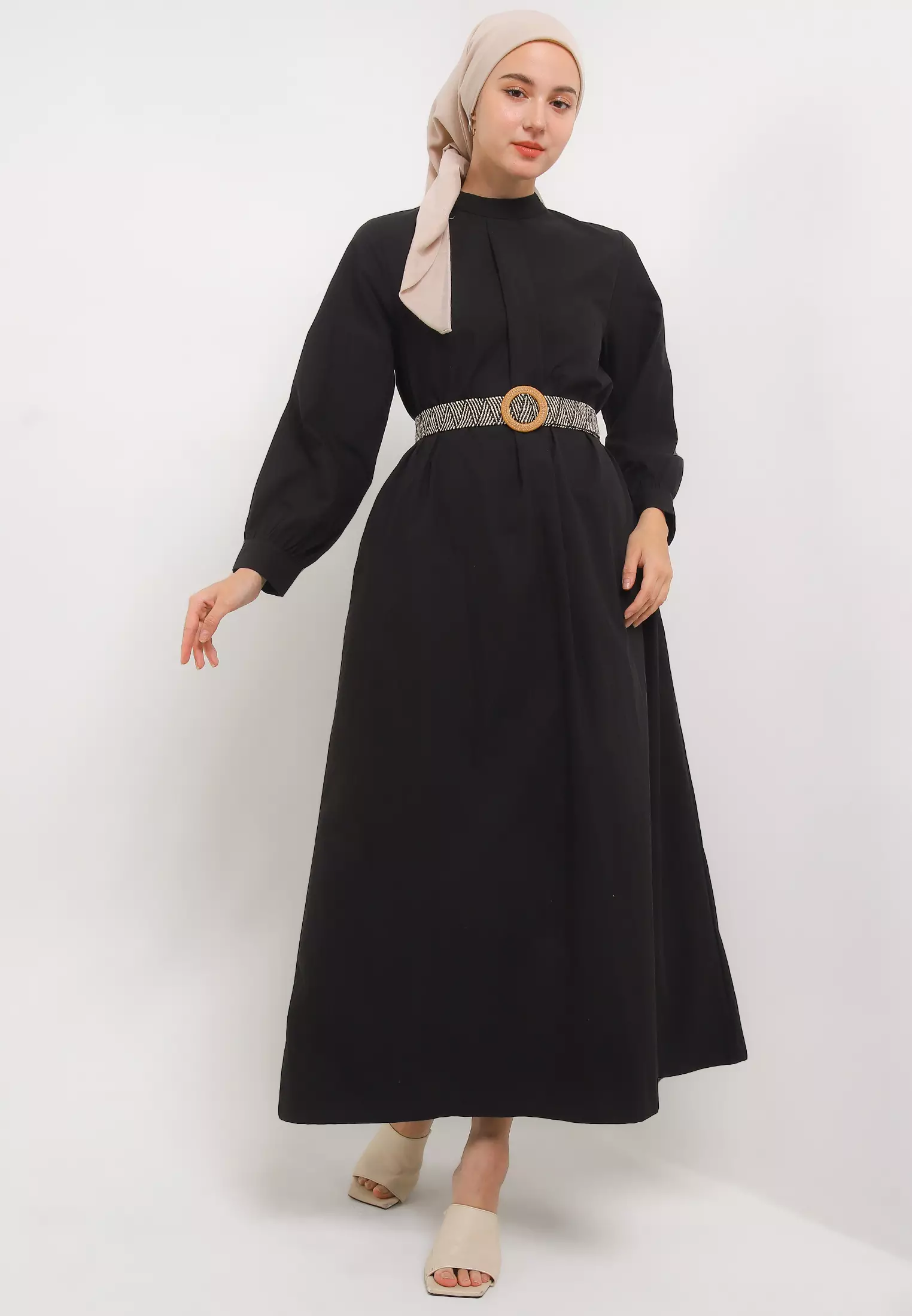 MFMW Elraya Dress Gamis Black