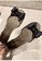 Halo black Bow Waterproof Jelly Flat Sandals BCAC7SH0373299GS_3