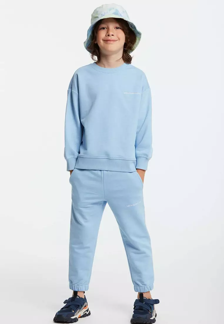 Blue tracksuit set online