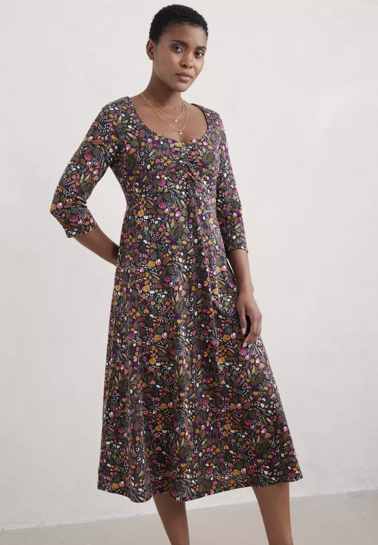 Seasalt Cornwall Multi 3/4 Secret Cove Dress
