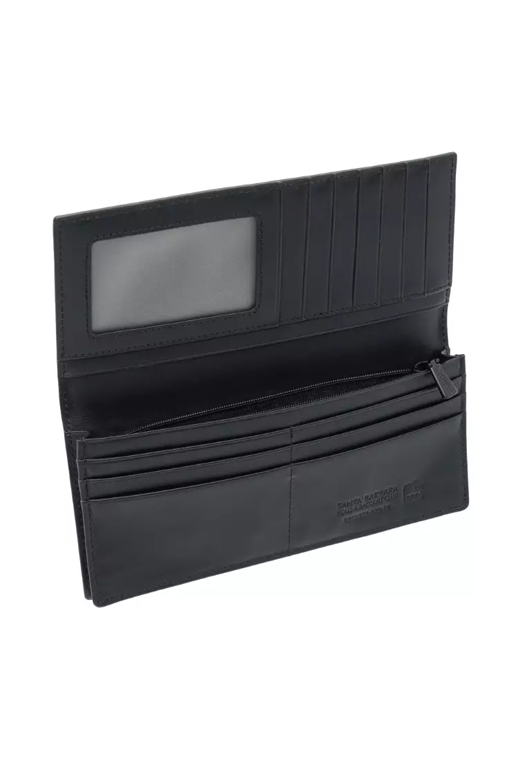 Santa Barbara Polo & Racquet Club Men's Monogram RFID Secure Bi-Fold Wallet 0966002-520