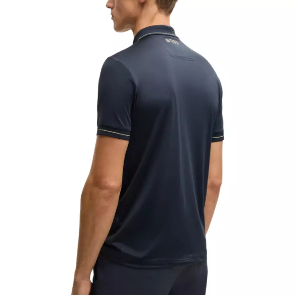 Paul Pro Slim Fit Polo Shirt Dark Blue