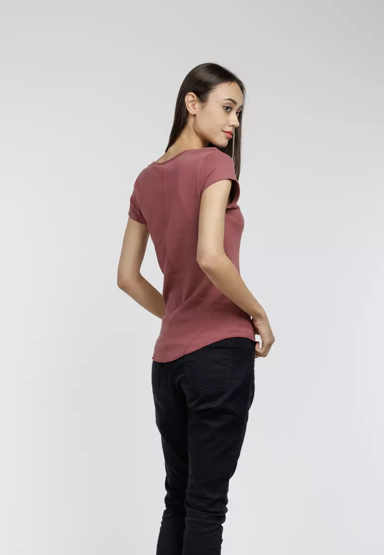 Harley-Davidson Cali Henley Knit Top