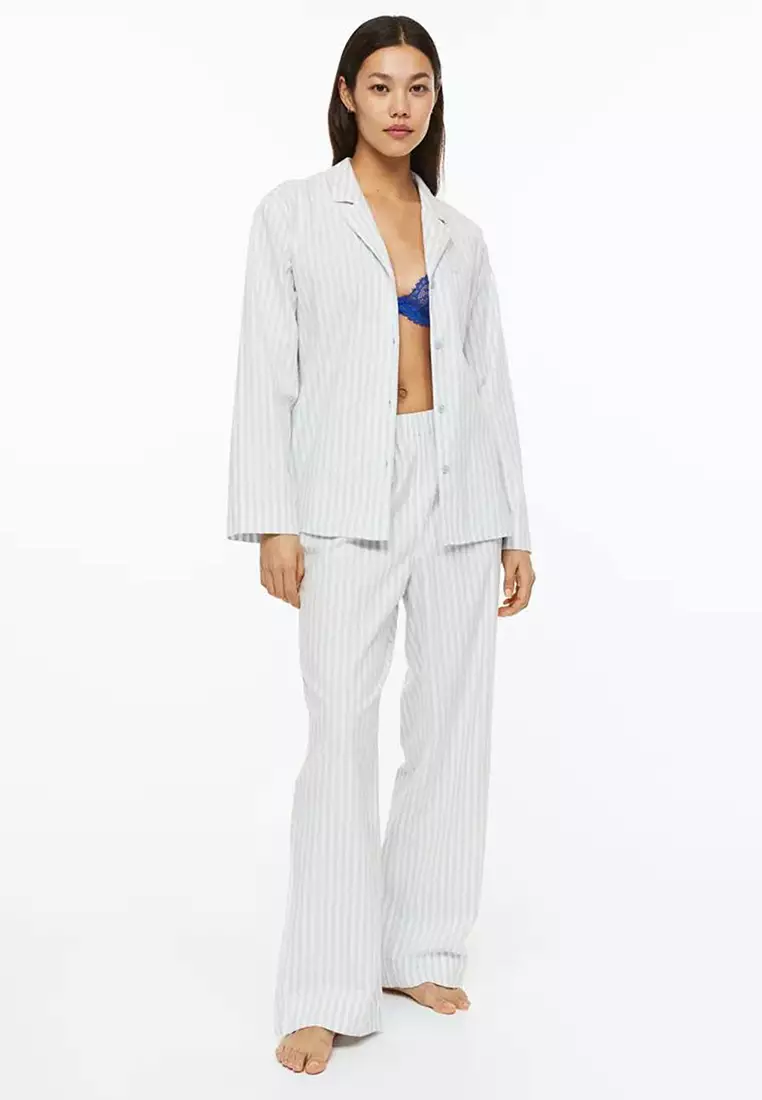 Buy H&M Pyjama Shirt and Bottoms 2024 Online ZALORA Philippines