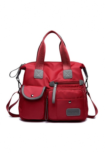 Twenty Eight Shoes red VANSA Fashion Nylon Tote Bag VBW-Tb111 17A8BAC2577856GS_1
