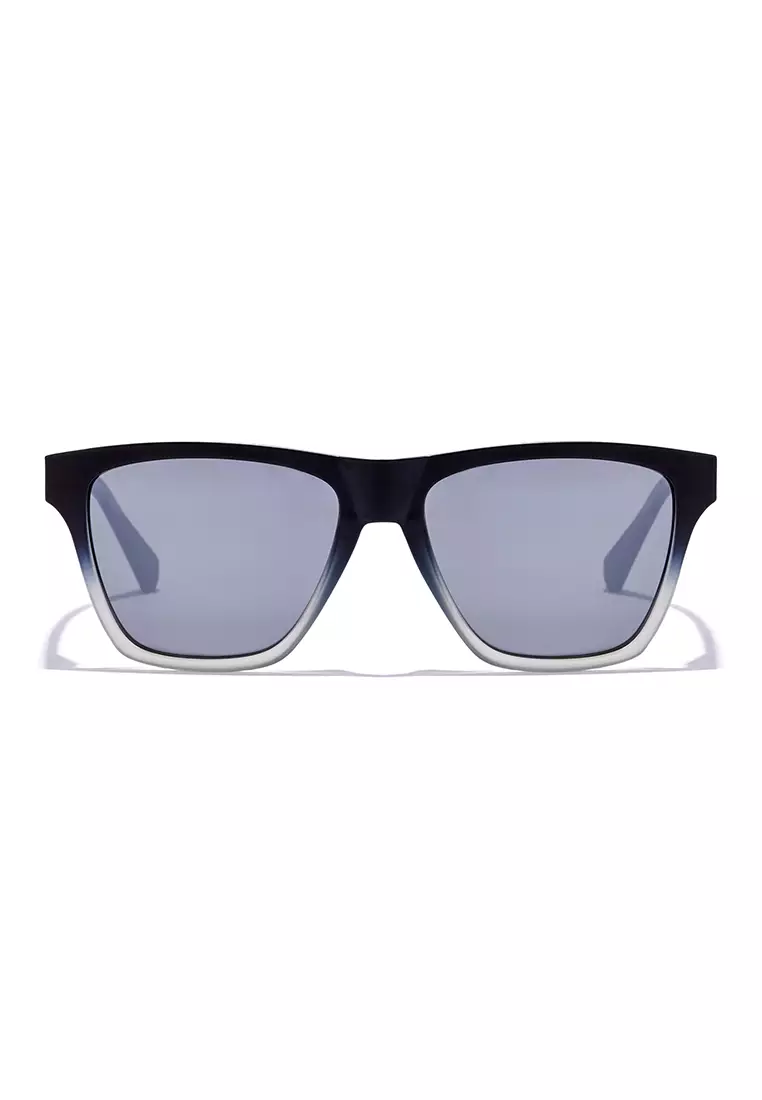 HAWKERS One Ls Rodeo Polarized Black Mirror Sunglasses For Men And Women, Unisex. Official Product Designed In Spain