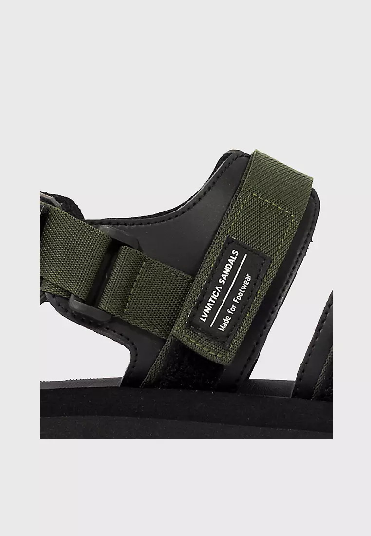 Alto Green Black Mountain Sandals