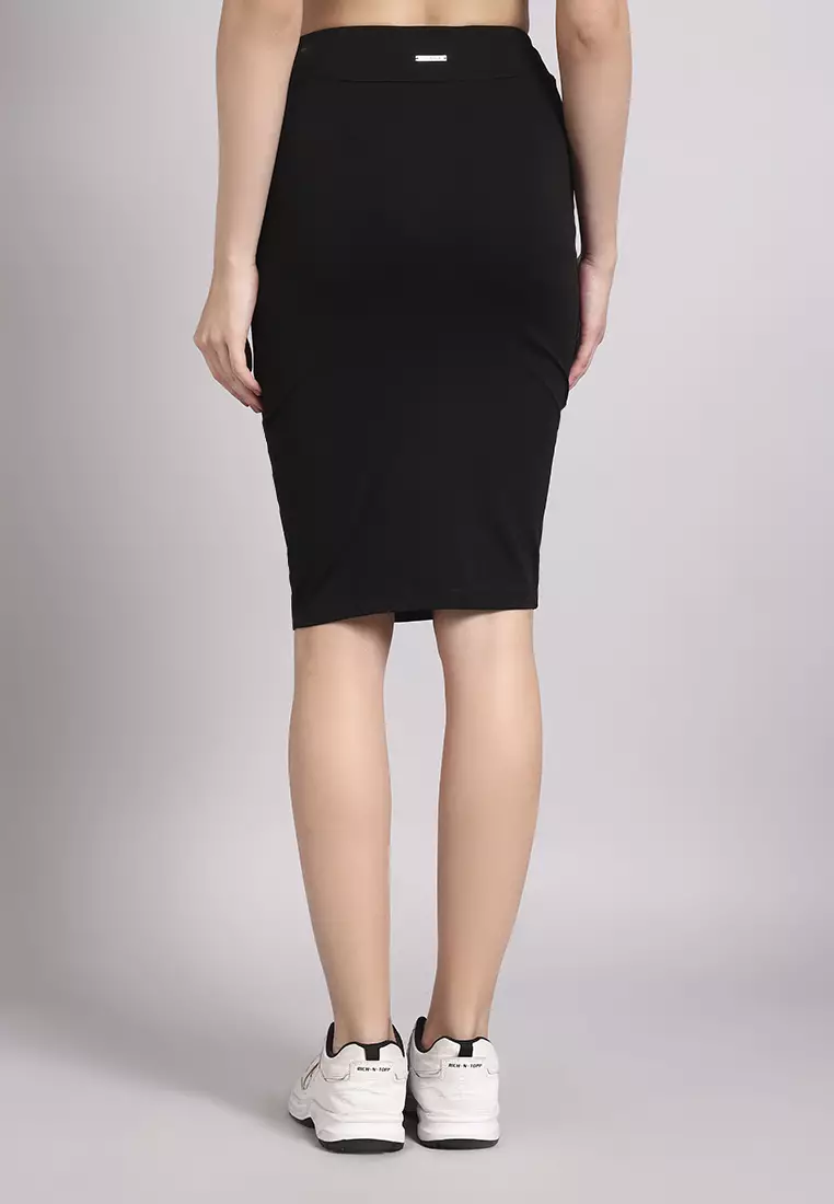 Women’s Sporty Vibe Workwear Black Skirt