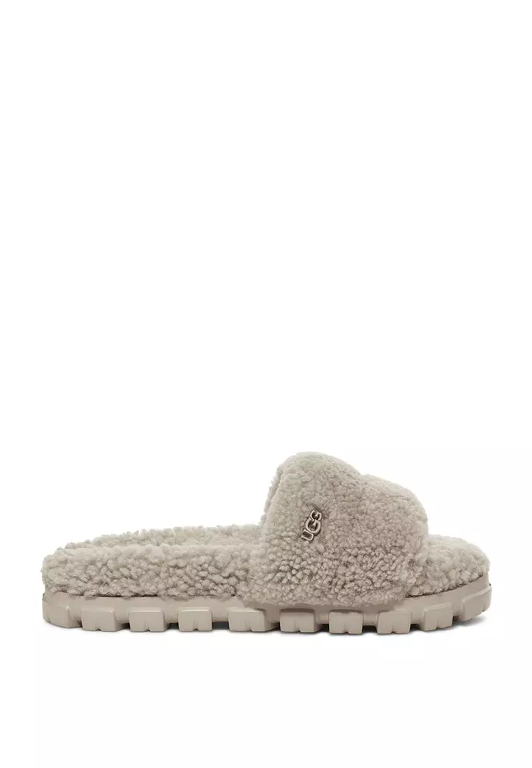 Discount on Ugg  shoes - SKU: Ugg Women's Cozetta Curly Graphic Indoor/Outdoor Slipper - Goat (1130838-Goa)