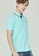 POLO HAUS green and blue Polo Haus - Polo Signature Fit Collar Tee (Turquoise) F501FAAE17FDC2GS_3
