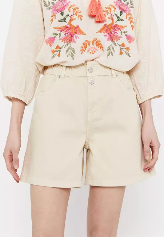Easy Fit Denim Shorts