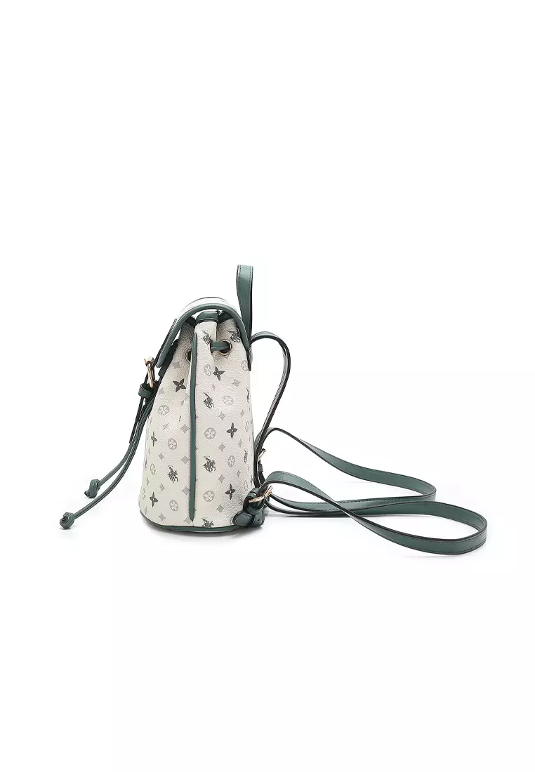 Women's Monogram Mini Backpack - Grey
