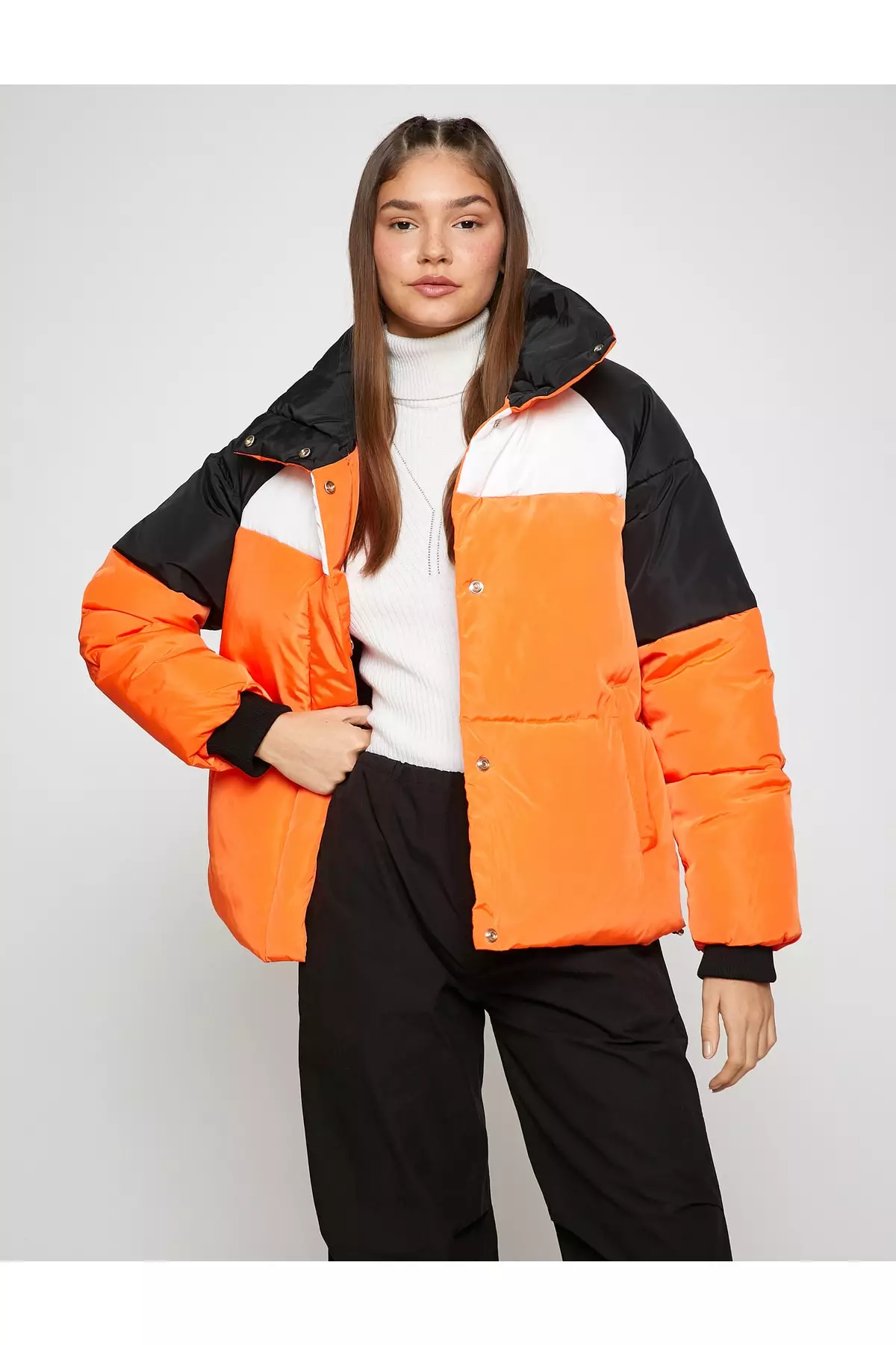 Puffy sale anorak jacket