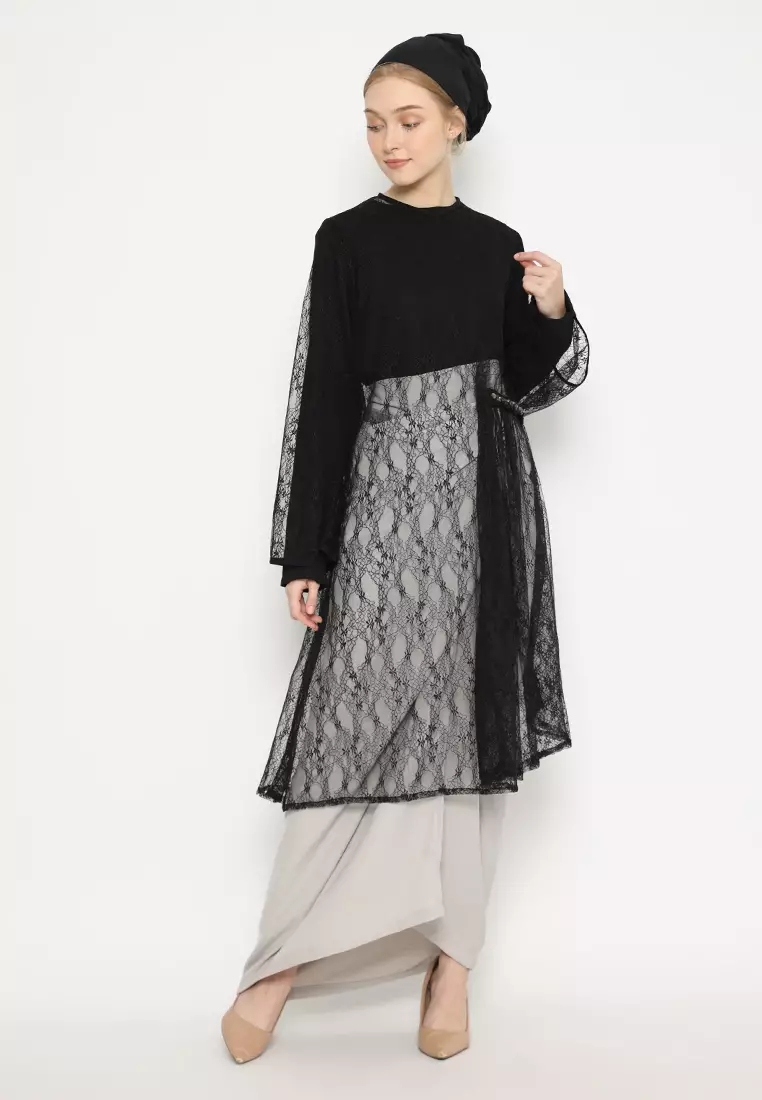 Aurelia Brokat Black