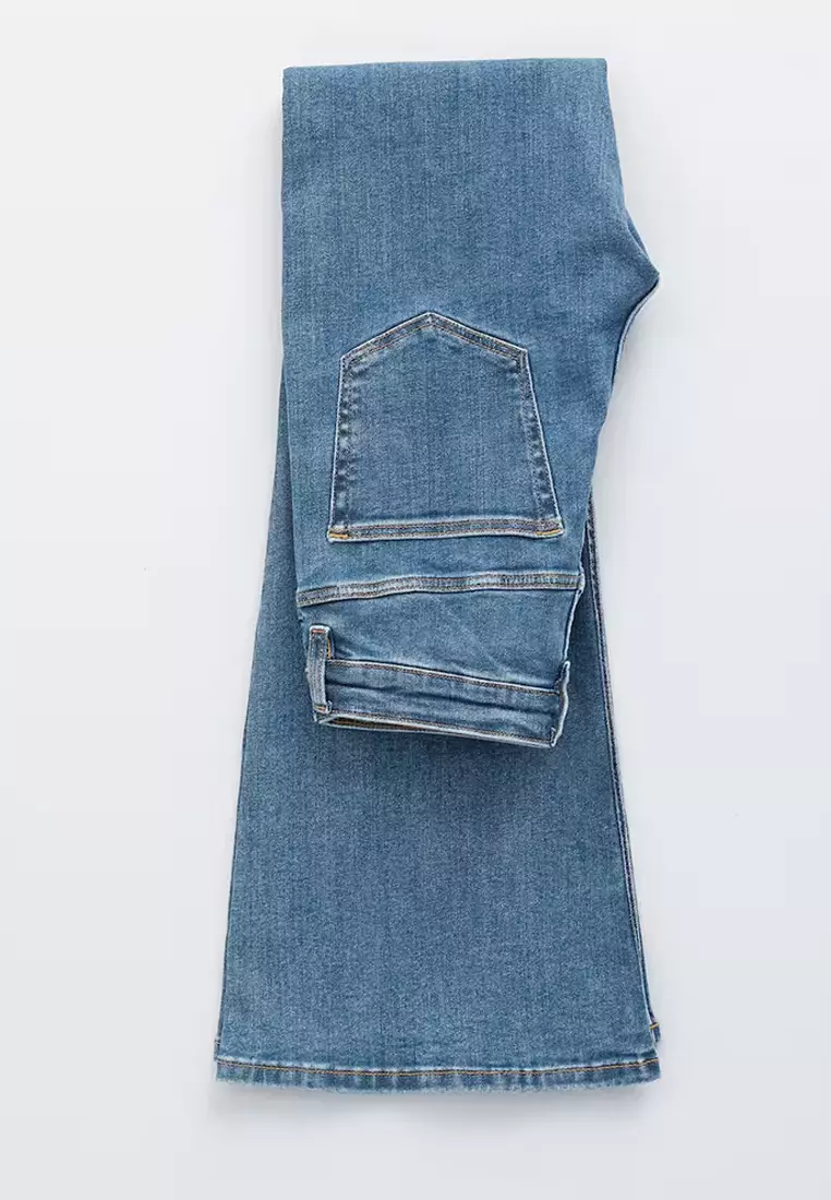 Slim Low-Rise Bootcut Jeans