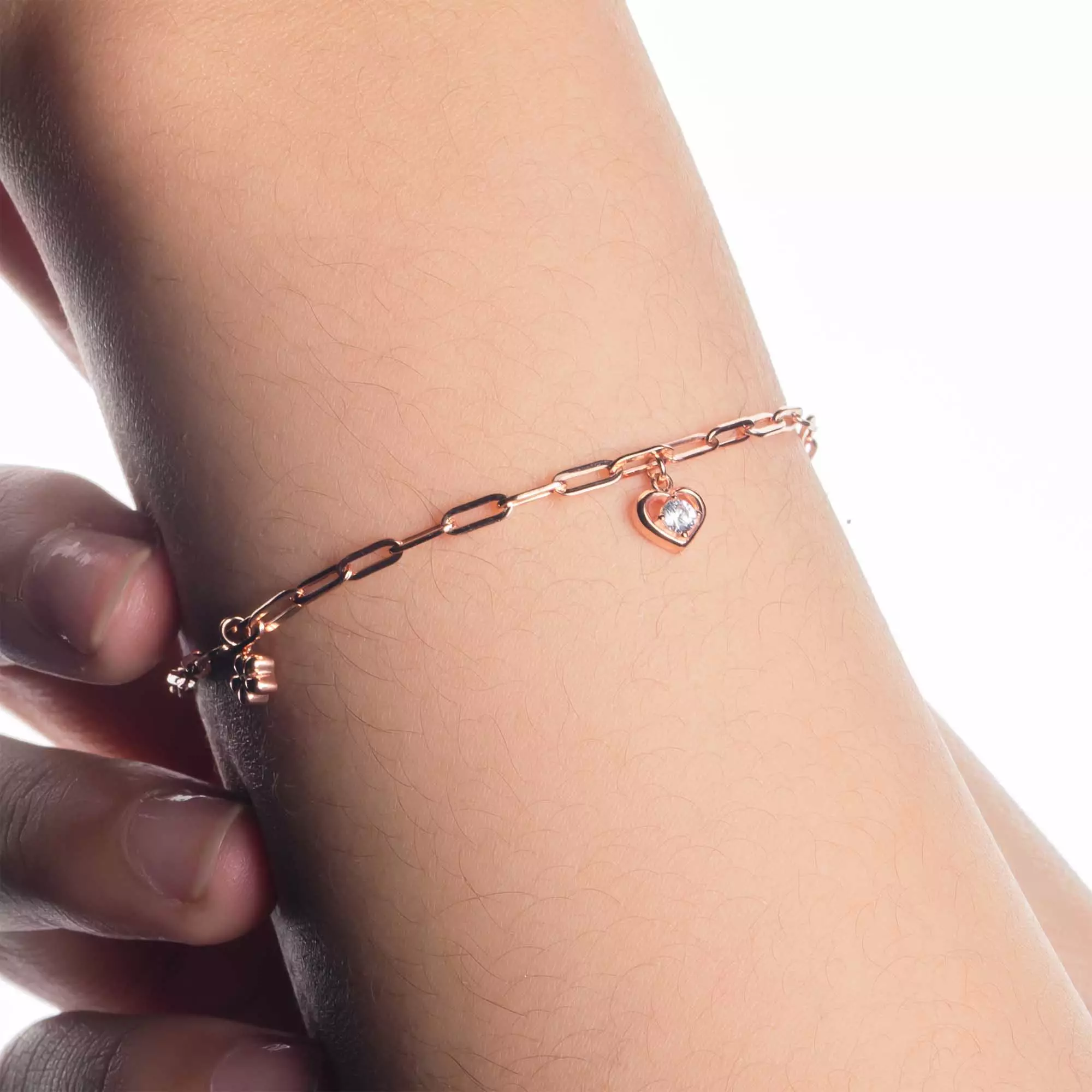 Gelang Serut Emas 7k - Ruby Gold Bracelet - Treasure Collection - Juene Jewelry