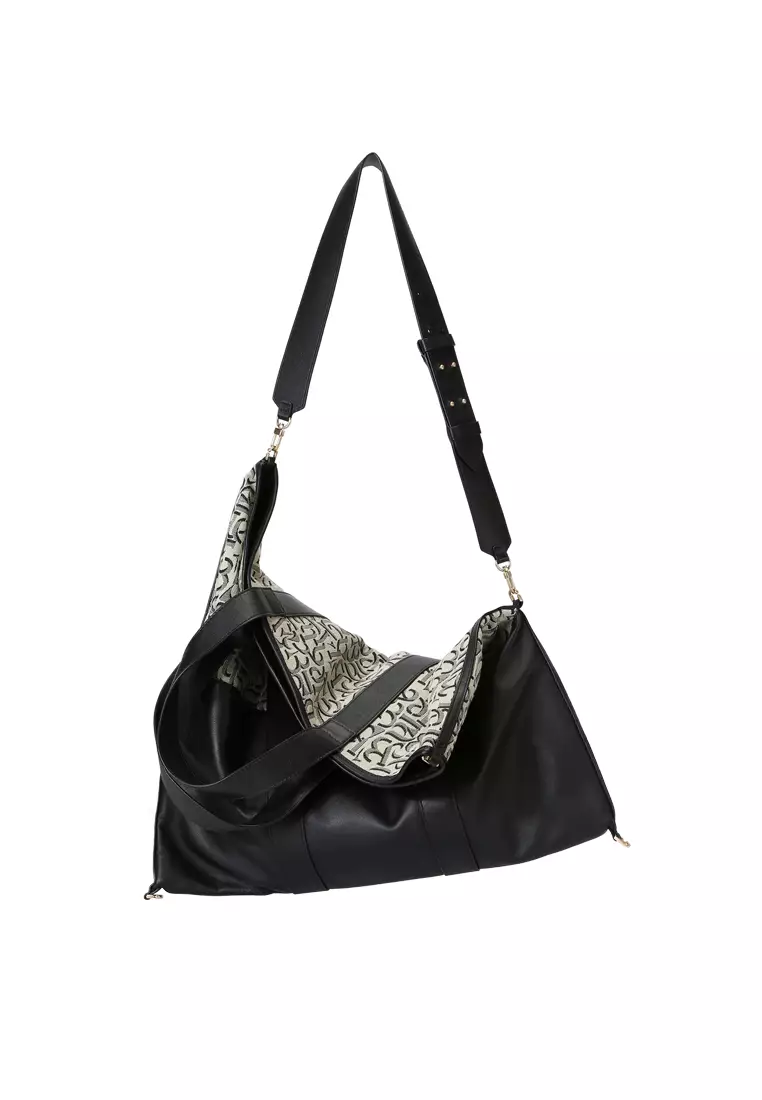 Nin 3-Way Canvas Tote Grand - Cream Beige