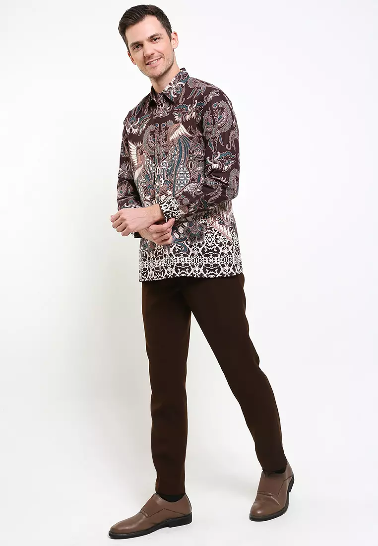 Jaden Shirt Kemeja Batik Katun Lengan Panjang
