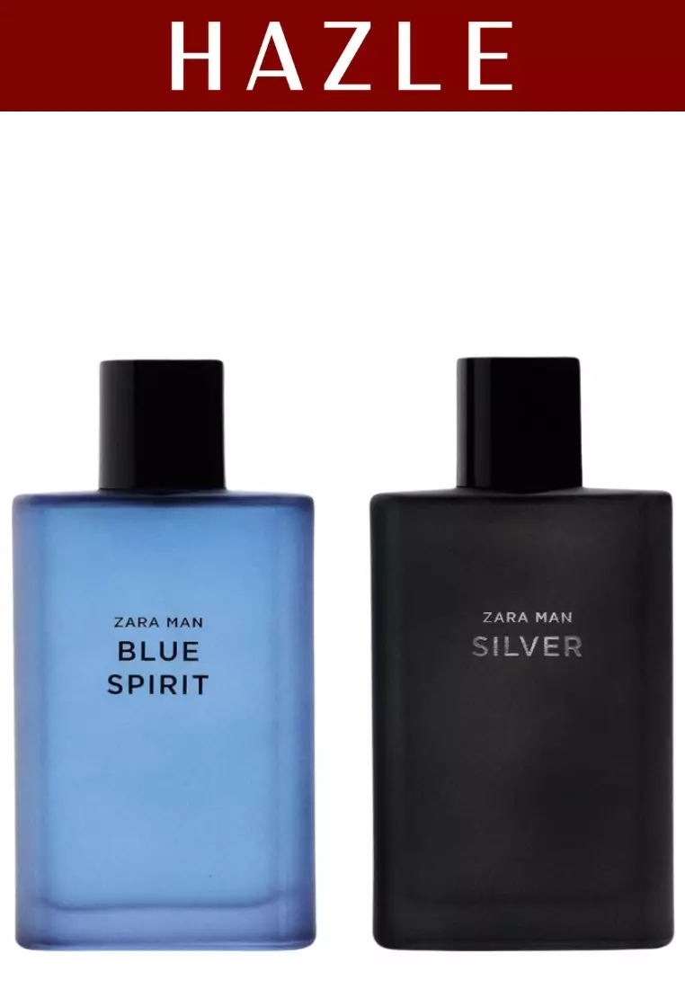 Zara Man Blue Spirit EDT + Zara Man Silver EDT Set 90 ml
