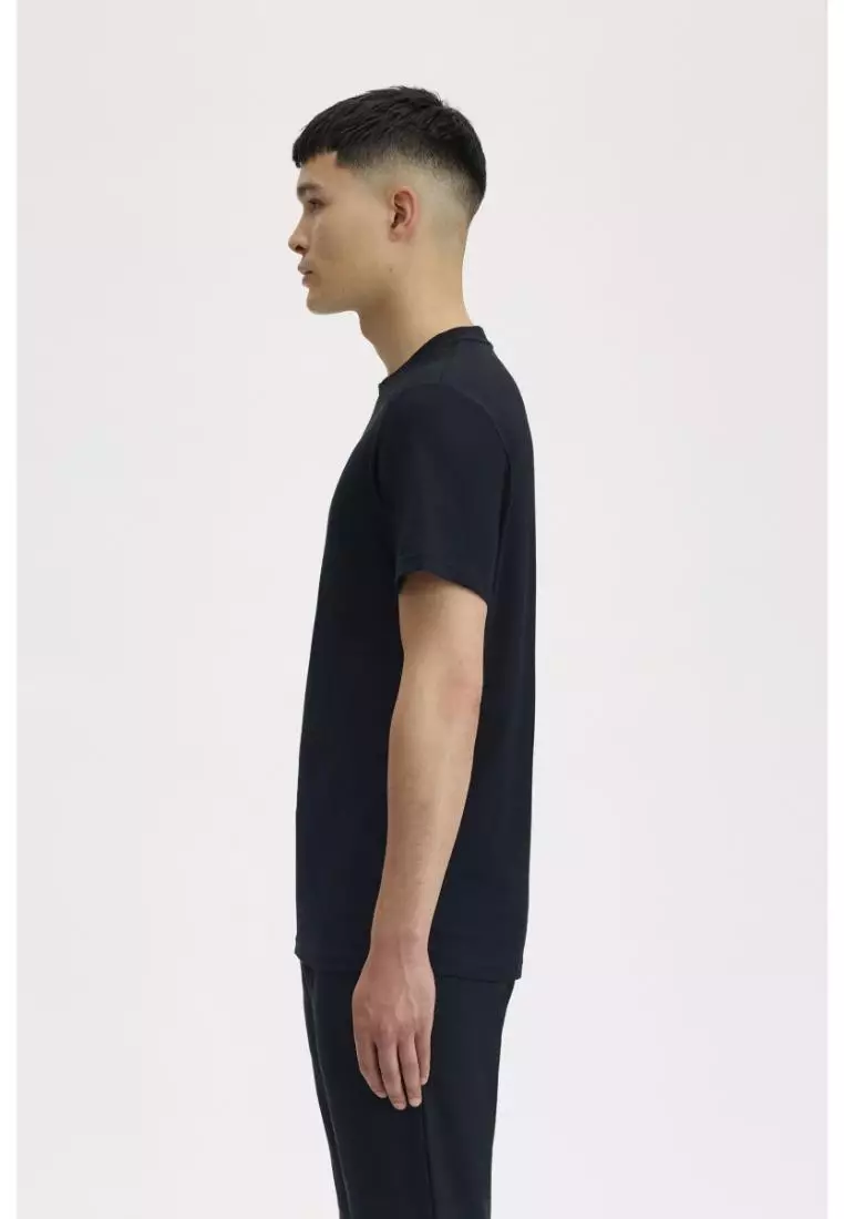 Fred Perry M4580 Embroidered T-Shirt (Black)