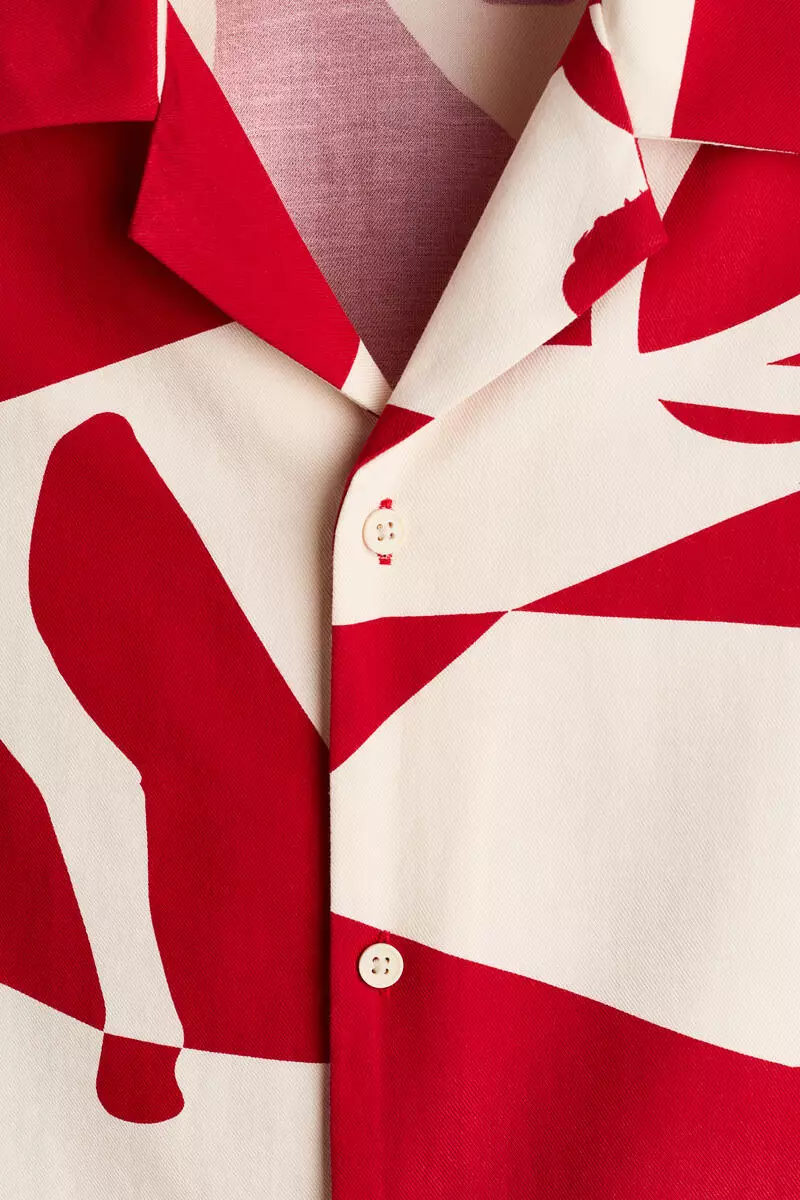 Loose Fit Printed resort shirt