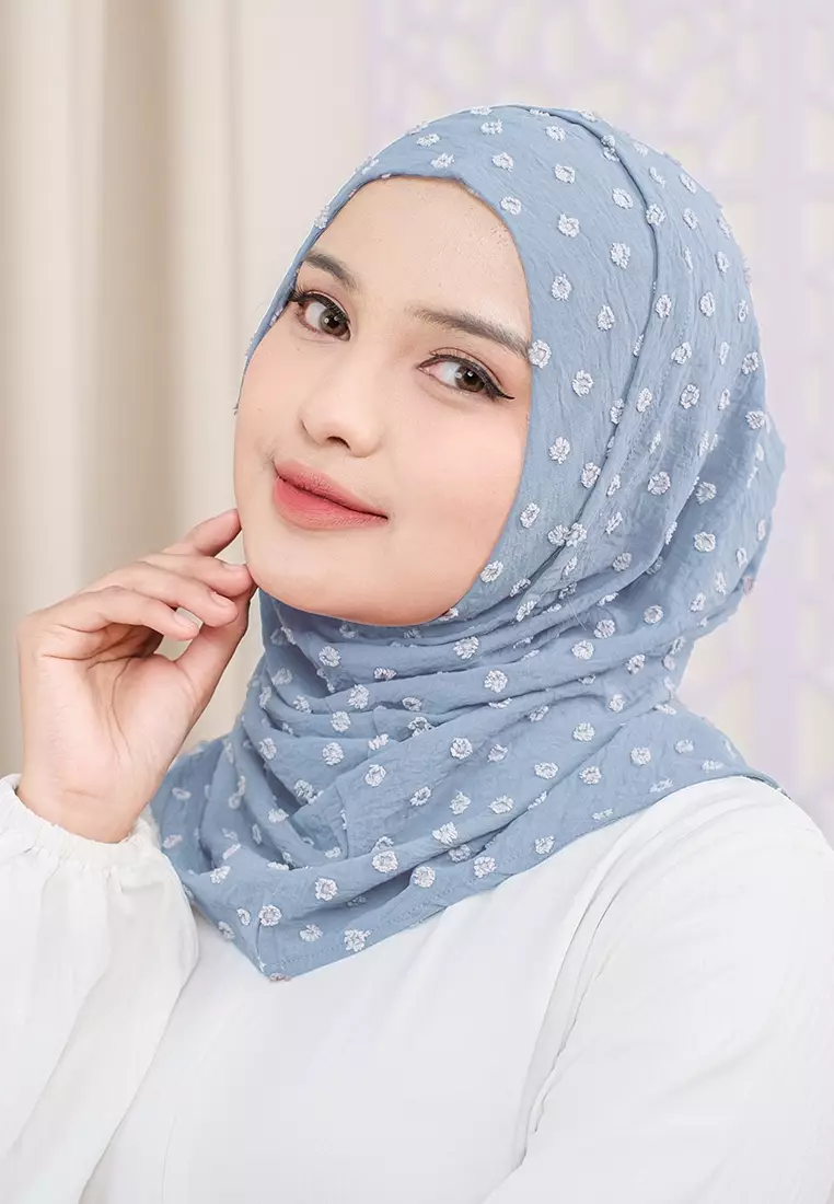 HIJAB INSTAN NEVA-PASTEL BLUE