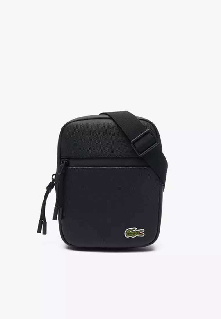 Lacoste Men's LCST Small Flat Crossbody Bag
