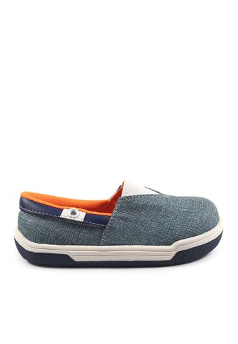 Jual Sauqi Footwear Saukids Sepatu Casual Slip On Loafers Anak Laki Laki Naru Blue Original Zalora Indonesia