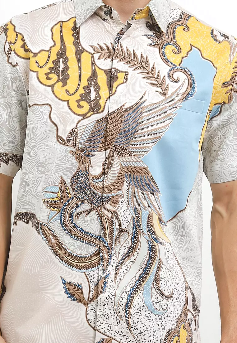 Leisela Short Sleeves Silk Cotton